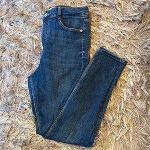 Zara Dark Wash Skinny Jeans